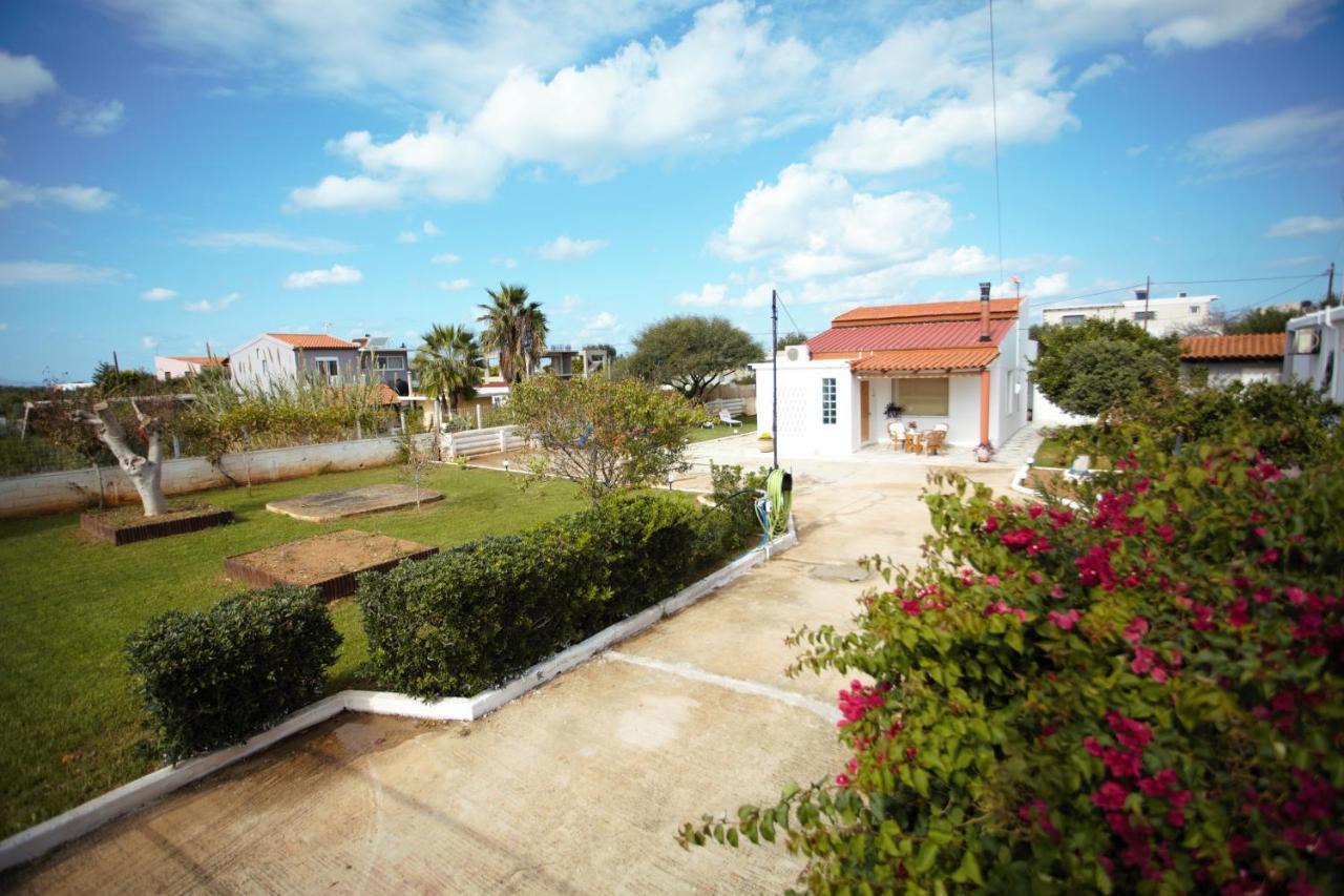 Vila Evas House 7 Mins Walk To Beach Stavrós Exteriér fotografie